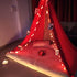 (6 x 1 Meter) Blood Red Color Decoration Net (Cloth Piece Only)
