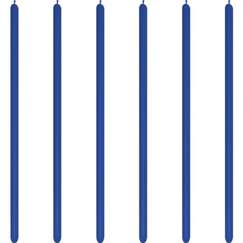 Long Twisting Dark Blue Animal Tying Making Balloon