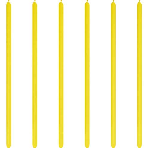 Long Twisting Dark Yellow Animal Tying Making Balloon