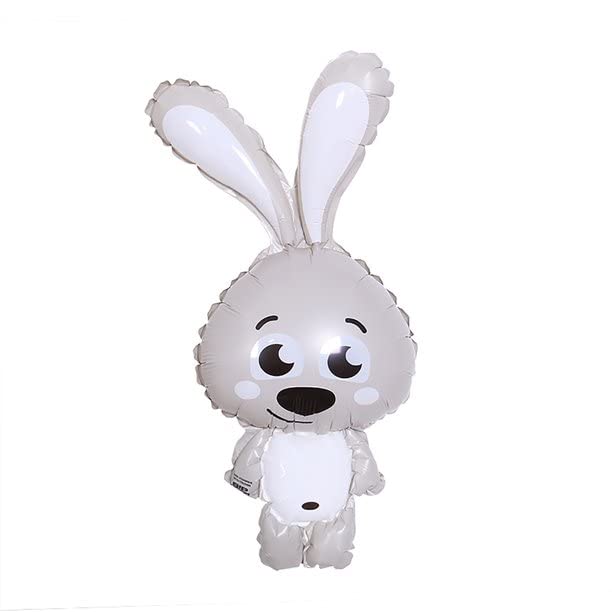 32 Inch Large Size Multicolor Rabbit Foil Balloon
