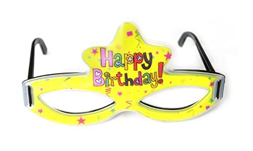 Yellow 15.3 cm x 8 cm Type Glowing In Dark Eye/Face Mask