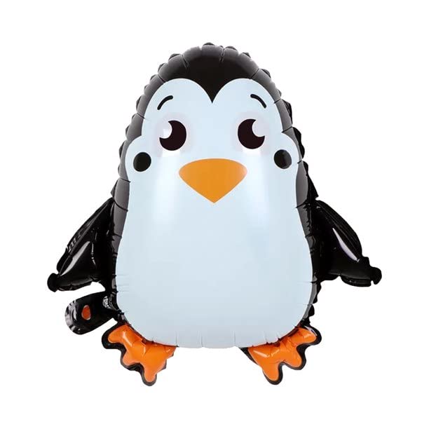 24 Inch Large Size Multicolor Penguin Foil Balloon
