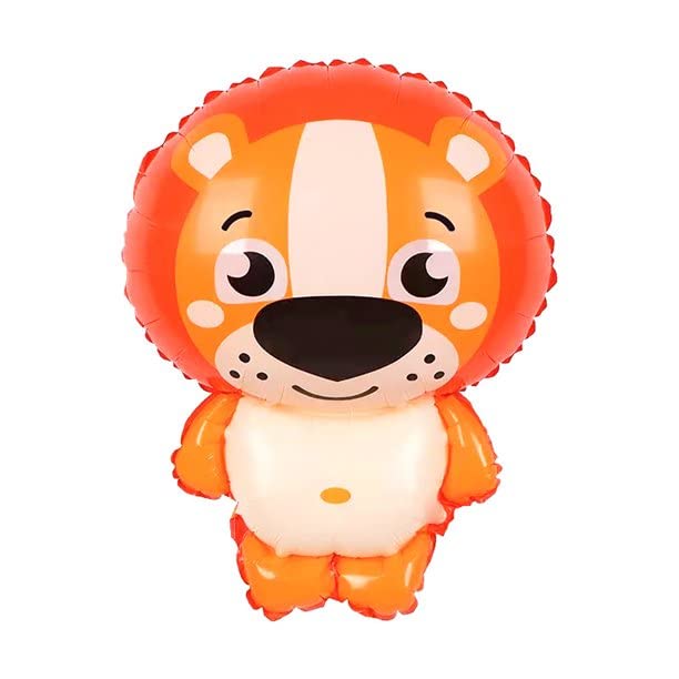 32 Inch Large Size Multicolor Big Lion Foil Balloon