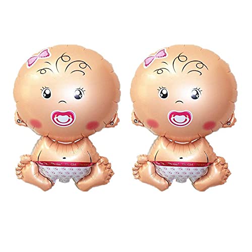 28 Inch Twin Girl Shape Foil Balloon