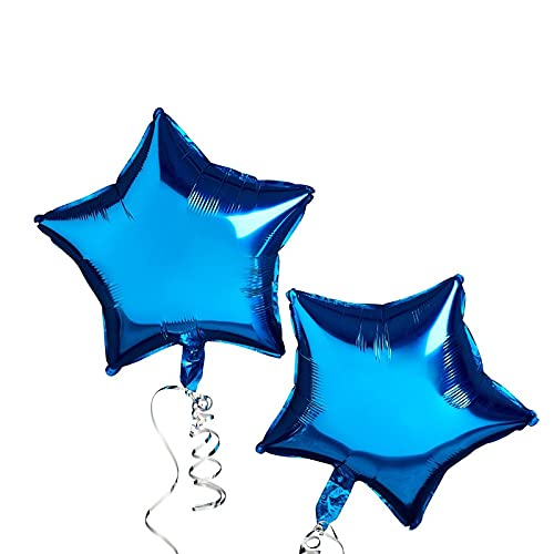 18 Inch Blue Star Shape Foil Balloon