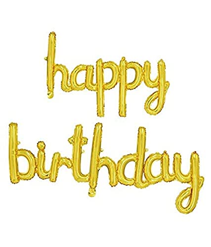 16 Inch 9th Happy Birthday Alphabets & 16 Inch 9 Number Silver Foil Balloon