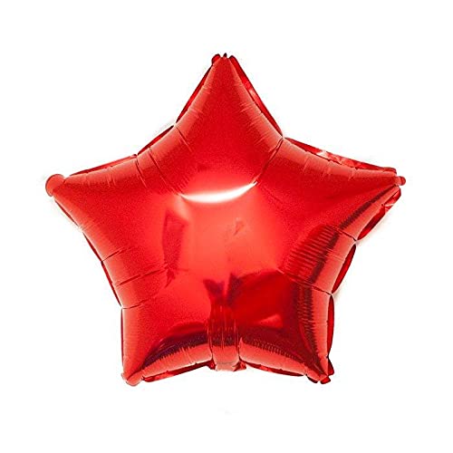 18 Inch Red Star Shape Foil Balloon