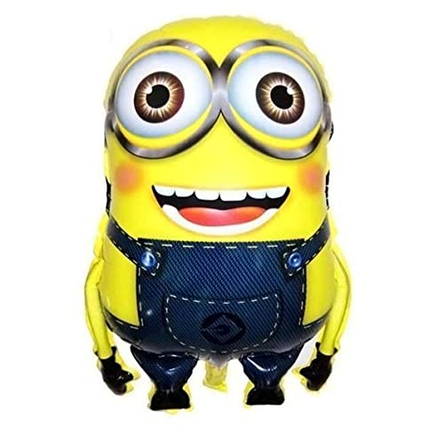 30 Inch Yellow Minion Cartoon Character Foil Balloon