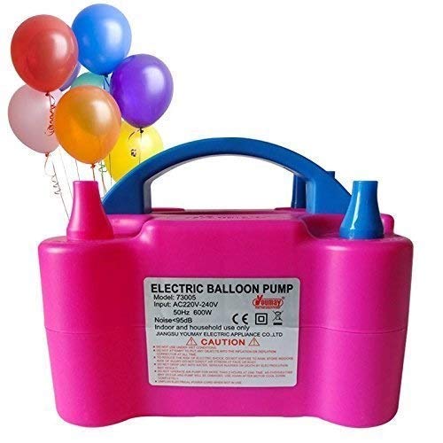 Pink Electric Balloon Pump