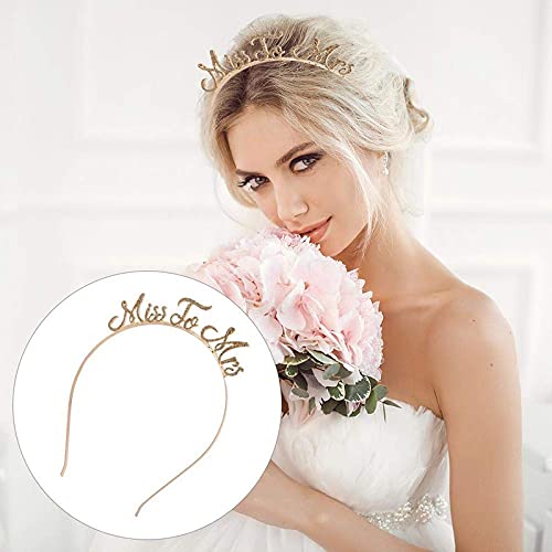 Serre-tête FUTURE MRS Doré - Accessoire Mariage