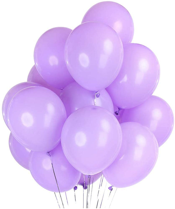 Purple Pastel Latex Balloon
