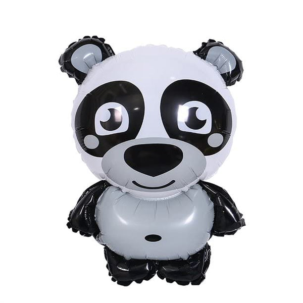 24 Inch Large Size Multicolor Panda Foil Balloon