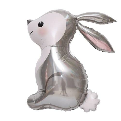 32 Inch Large Size Multicolor Big Rabbit Foil Balloon