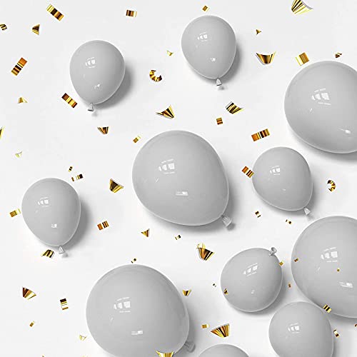 Grey Pastel Latex Balloon