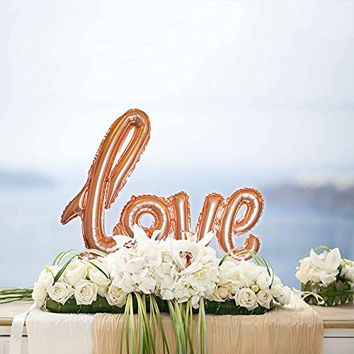 32 Inch Number 24  Gold Foil Balloon With Confetti Balloons