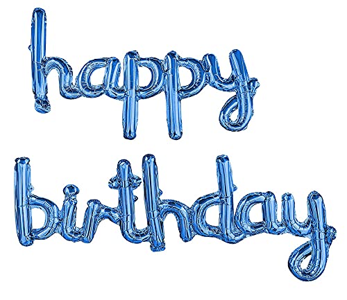 16 Inch 50th Happy Birthday Alphabets & 16 Inch 50 Number Silver Foil Balloon