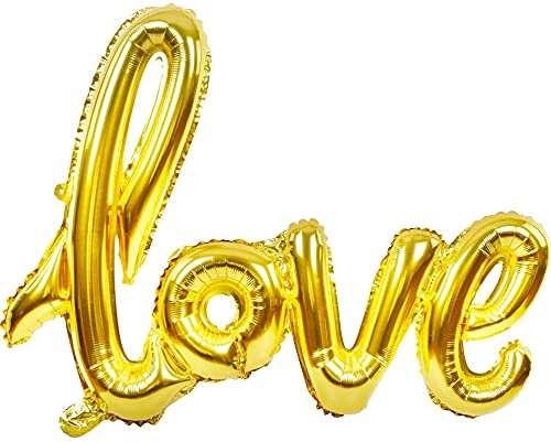 32 Inch Number 11  Gold Foil Balloon With Confetti Balloons
