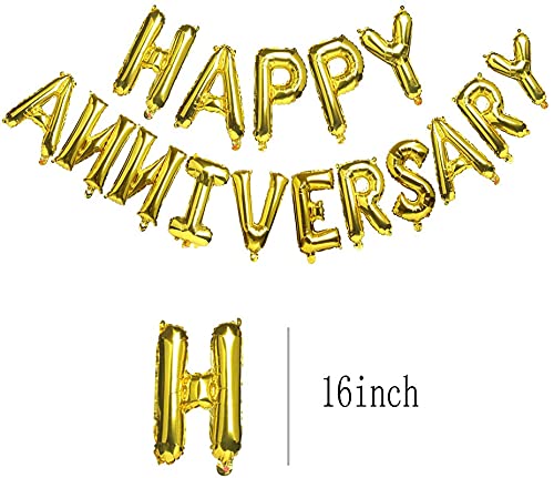 32 Inch Solid 45 Number Gold Foil Balloon