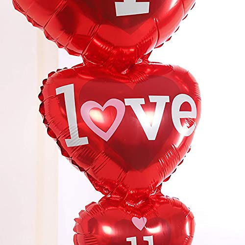 16 Inch Solid 7 Number Silver Foil Balloon