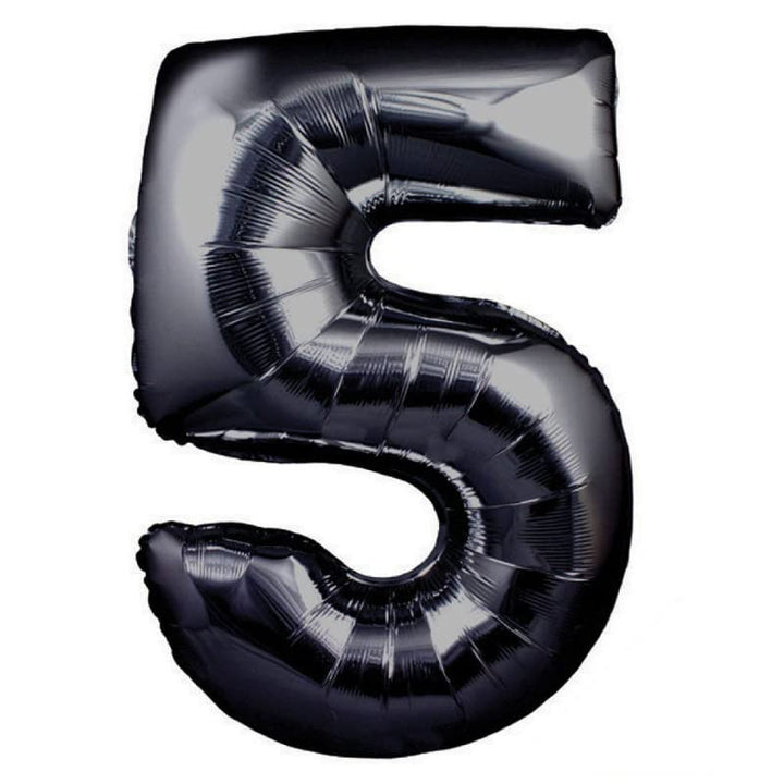 32 Inch Solid 1 Number Gold Foil Balloon
