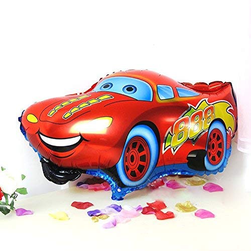 22 Inch Red Cartoon Car Foil Balloon