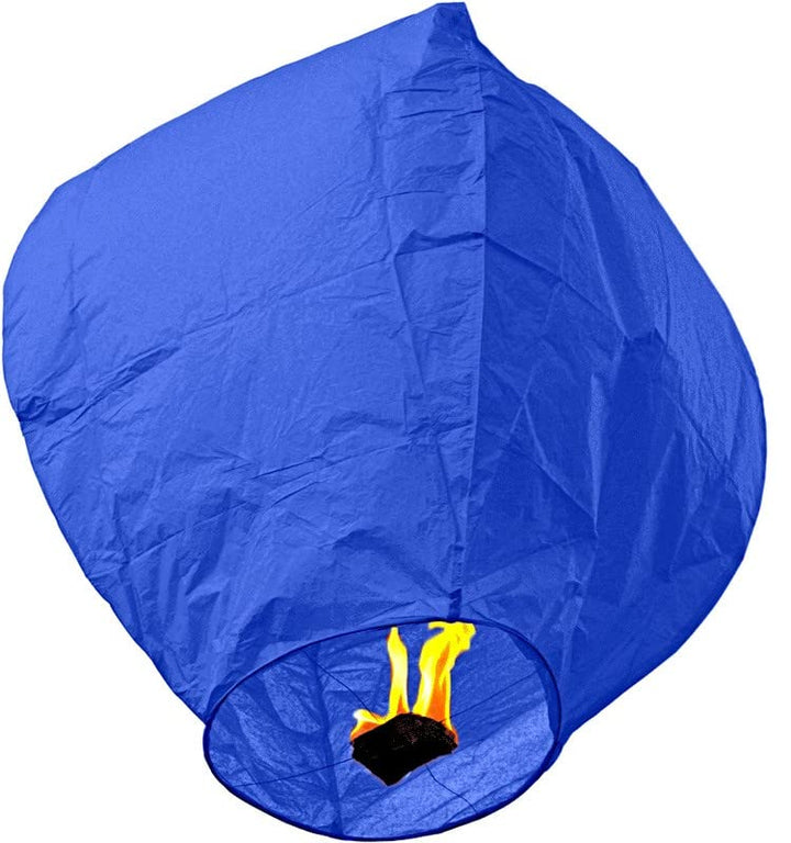 Blue Flying Paper Floating Sky Lantern