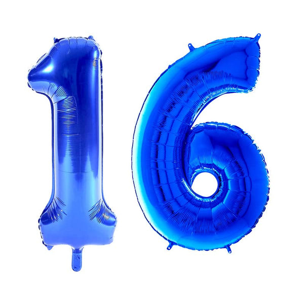 32 Inch Solid 9 Number Gold Foil Balloon