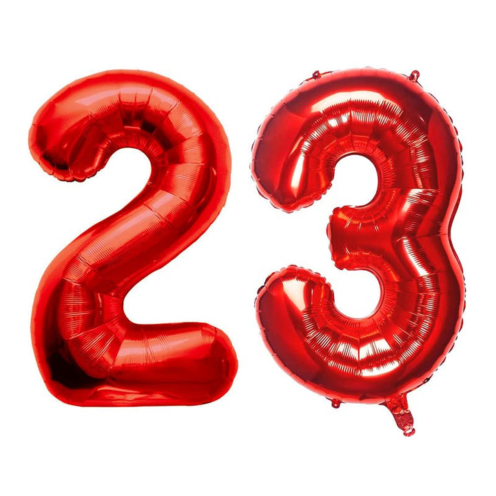 16 Inch 25th Happy Anniversary Alphabets & 32 Inch 25 Number Gold Foil Balloon