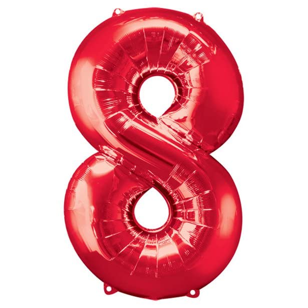 Golden Numerical No. 7 Birthday Candles