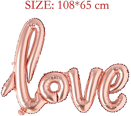 32 Inch Number 21  Gold Foil Balloon With Confetti Balloons