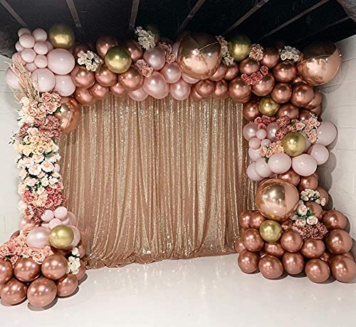 Pink Happy Birthday Banner And Pastel Purple Metallic Balloons