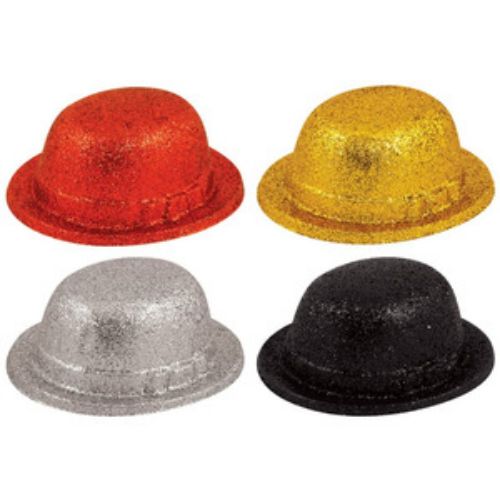 Multicolor Glitter Hat (Pack of 6)