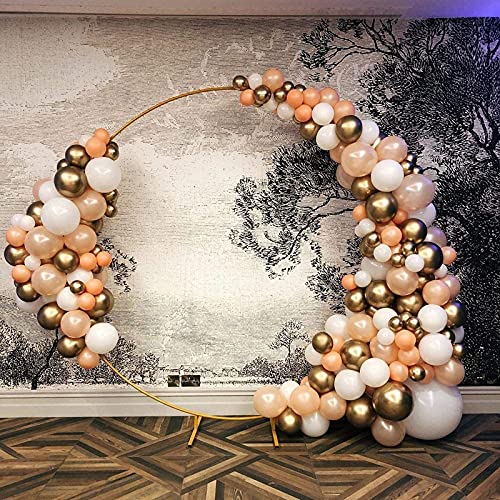 Pista Green Happy Birthday Banner And Gold Metallic Balloons