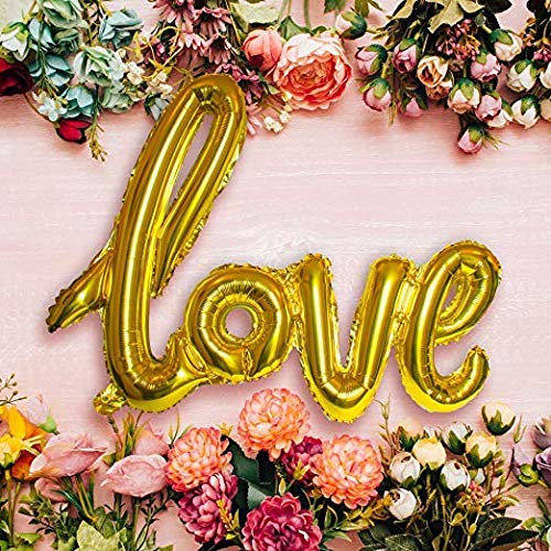 32 Inch Number 15  Gold Foil Balloon With Confetti Balloons