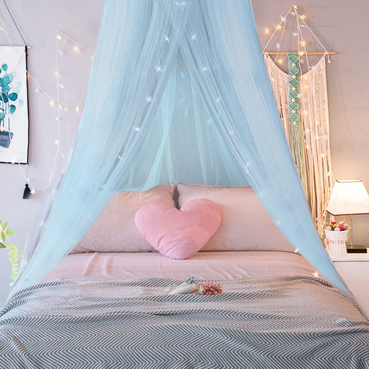 (6 x 1 Meter) Blue Decoration Net  (Cloth Piece Only)
