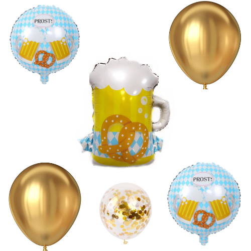 Bachelor Party Themed Decoration Pack of 6pcs (Multicolor) (Pack of 6)