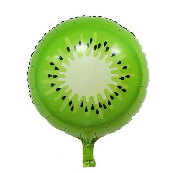 18 Inch Kiwi Fruits Shape Foil Balloon (Multicolor)  (Pack of 1)