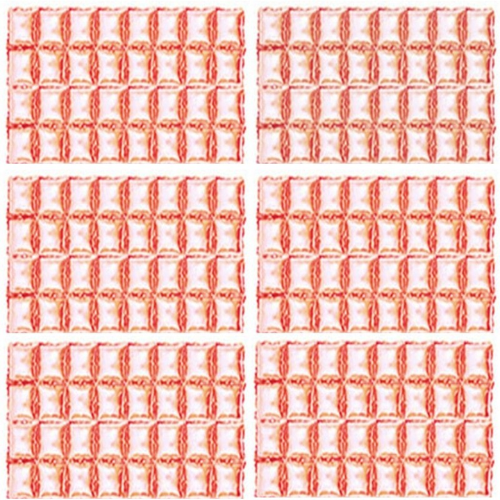 74 x 140 cm Square Foil Balloon Curtain (Rosegold) (Pack of 2)