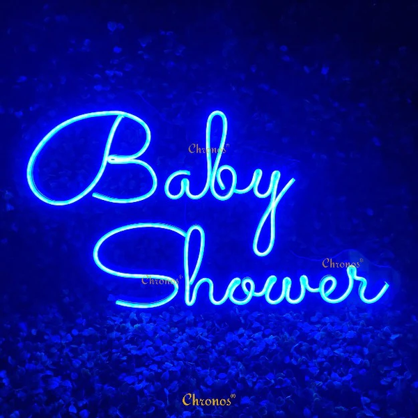 27 Inch Baby Shower Led Neon Light Sign (Blue)(Pack of 1)
