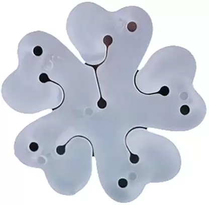 Plastic Flower Shape Balloon Clips (Pack of 10)