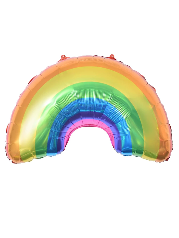 Rainbow Theme Foil Balloon (Multicolor)(Pack of 1)
